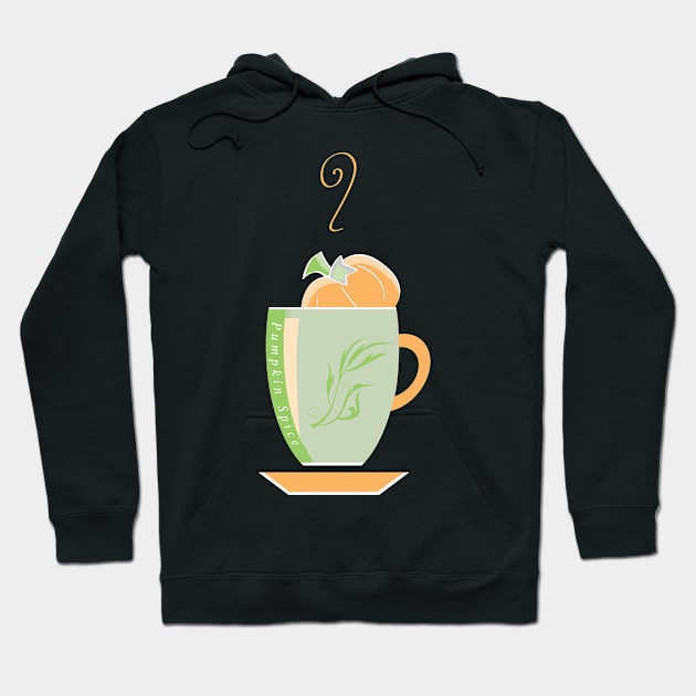 Pumpkin Spice Latte Hoodie by TriHarder12